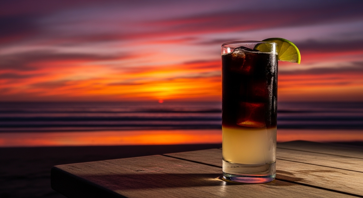 Dark 'n' Stormy kokteyl tarifi - Momo Cocktail