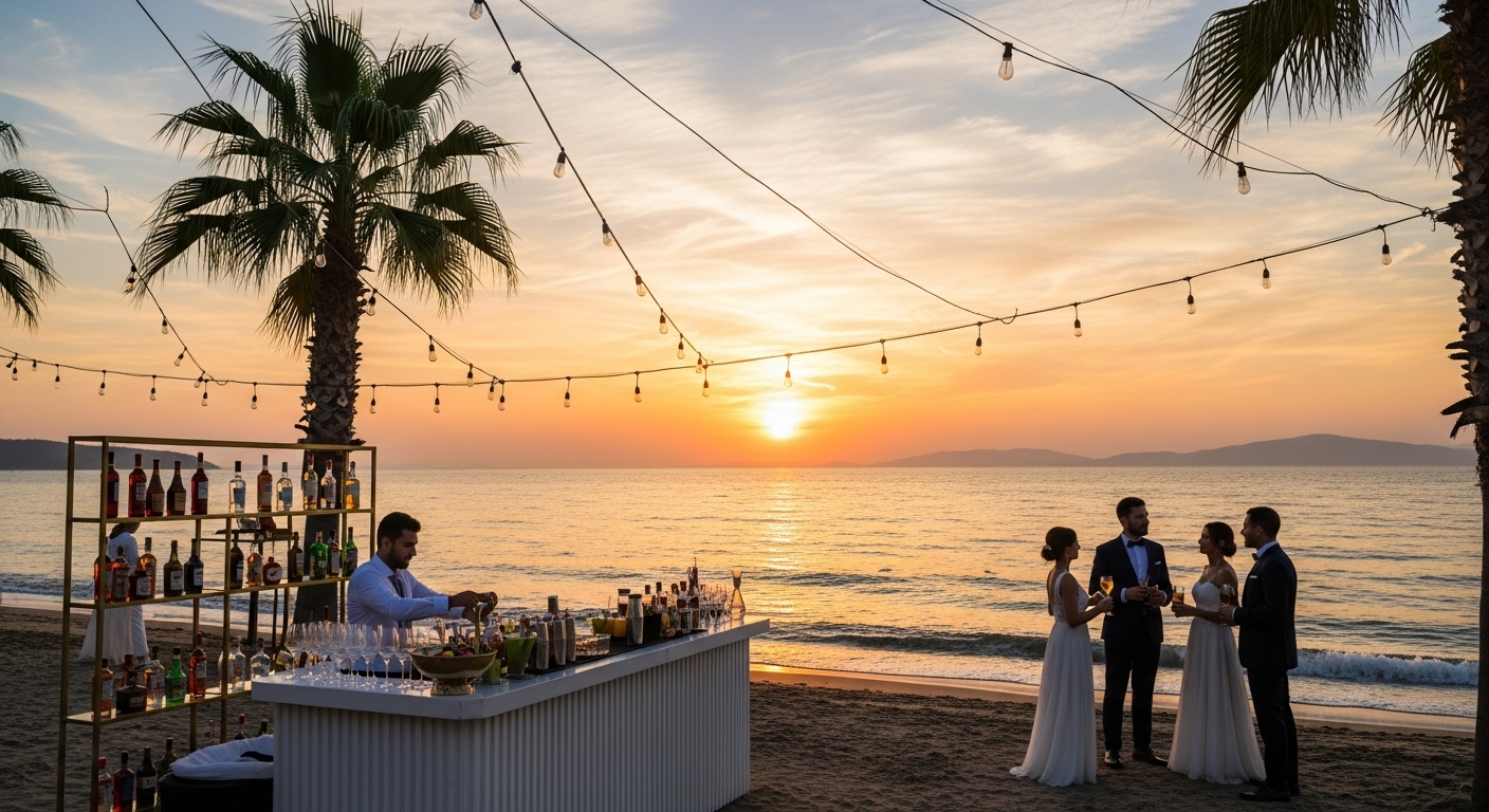 İzmir düğün kokteyl organizasyonu - Momo Cocktail