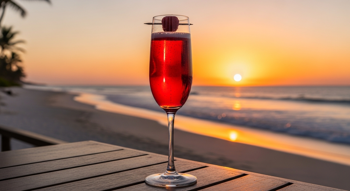 Kir Royal kokteyl tarifi - Momo Cocktail