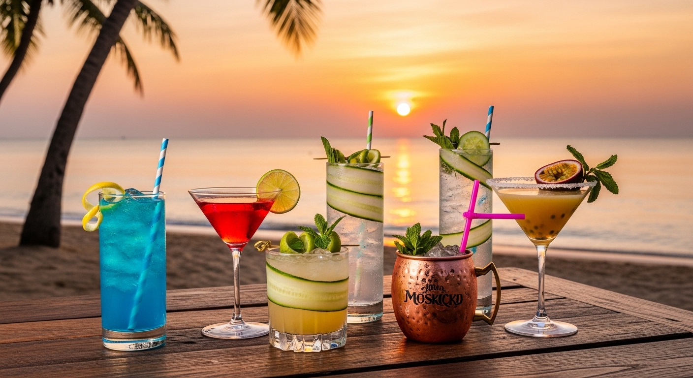 Votka bazlı kokteyller koleksiyonu - Momo Cocktail